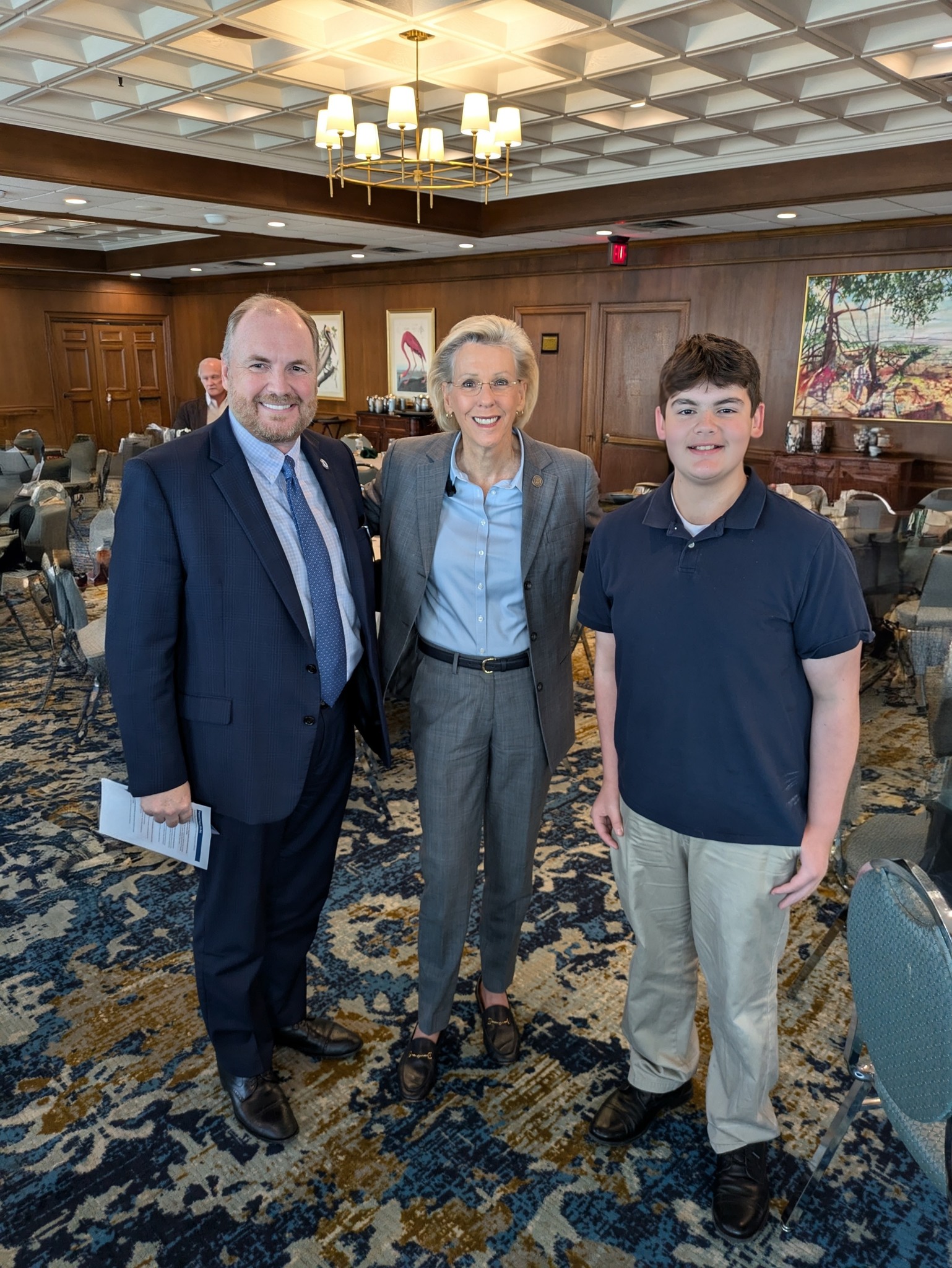 James Gillen, CFRE and son, Seth with Tampa Mayor Jane Castor James Gillen, CFRE and son, Seth with Tampa Mayor Jane Castor